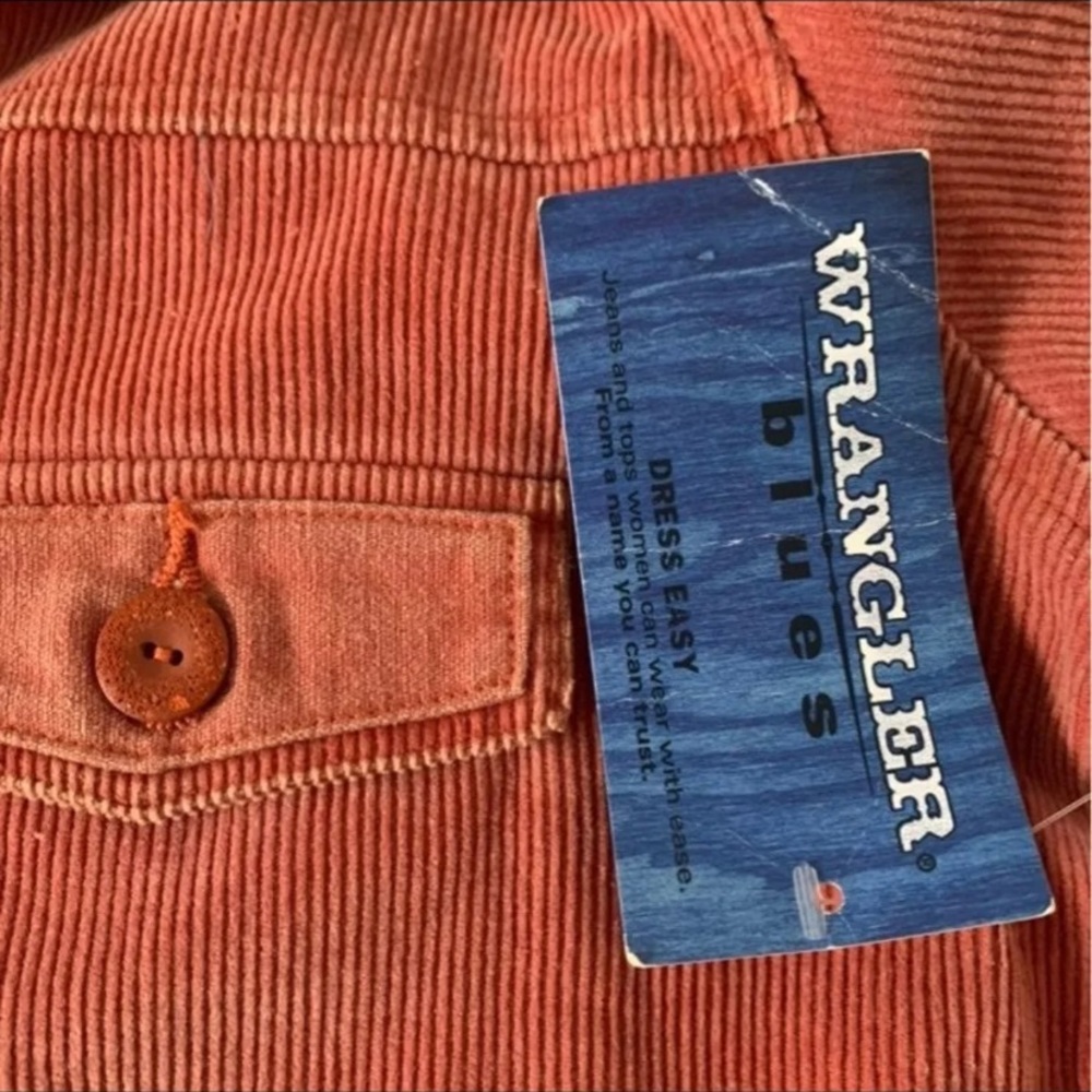 NEW Vintage Y2K Corduroy Cord Boho Wrangler Jacket - Picture 10 of 10